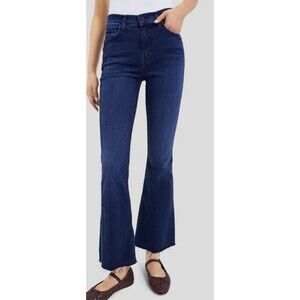 Anthropologie Mother Denim Weekender Fray Jeans Size 25